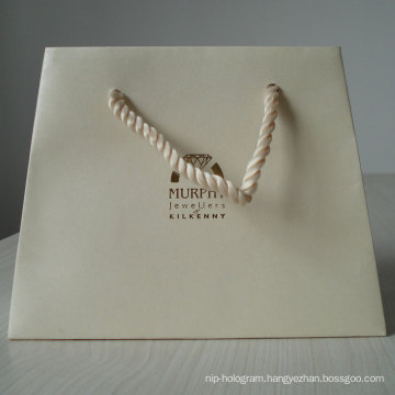 Luxury Paper Shopping Gift Bag with Logo